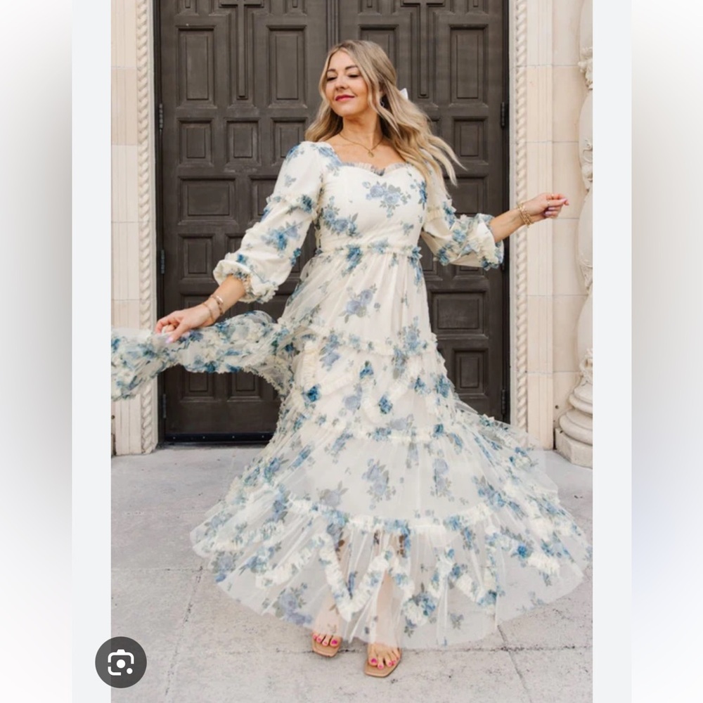 Ivy City Co Catherine Maxi Dress 1X